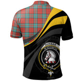 Dunbar Ancient Tartan Polo Shirt - Royal Coat Of Arms Style
